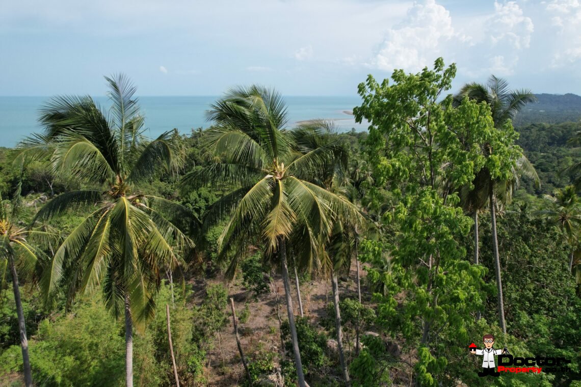 5 Rai of Seaview Land in Lamai, Koh Samui – For Sale