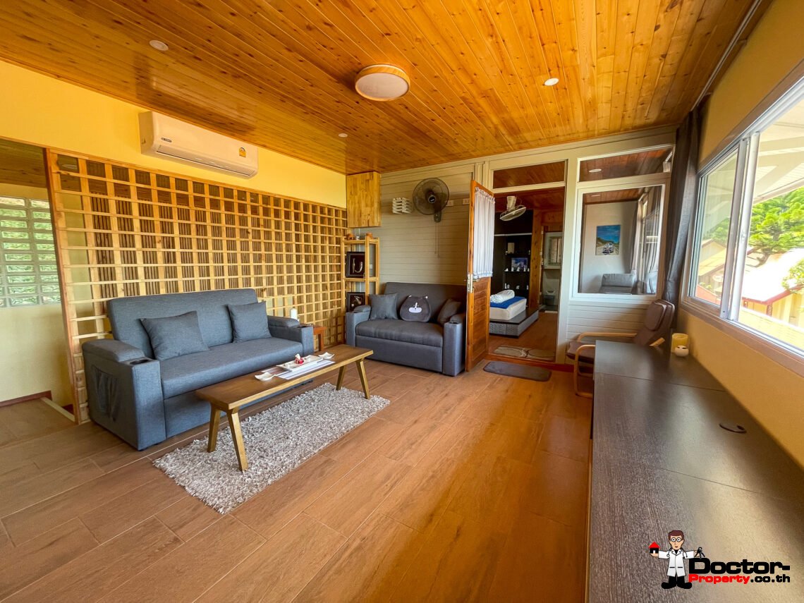 Modern 2 Bedroom Villa with Sea View in Bang Por, Koh Samui – For Sale