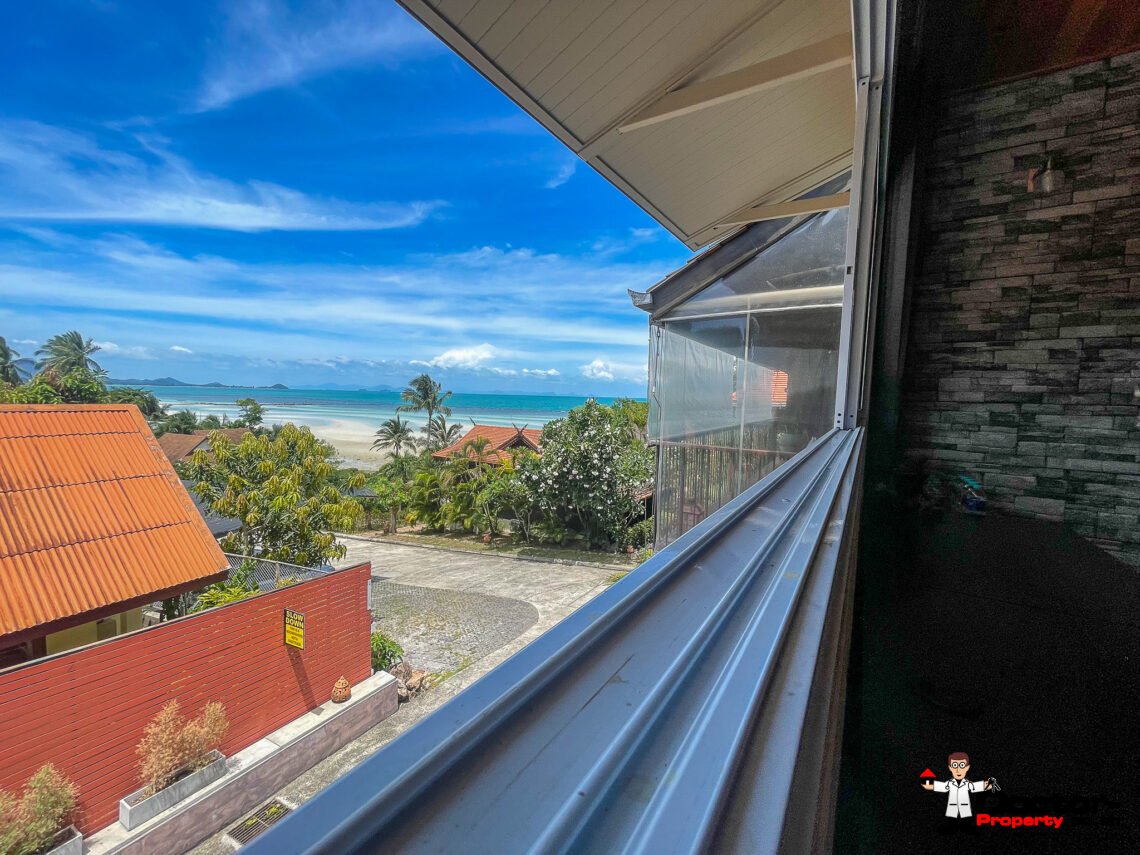 Modern 2 Bedroom Villa with Sea View in Bang Por, Koh Samui – For Sale