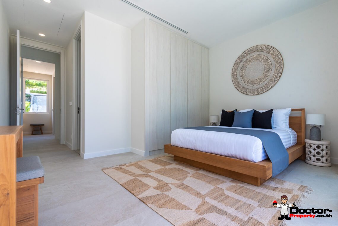 New Luxury 3 Bedroom Villa with Sea View in Bang Por, Koh Samui – For Sale