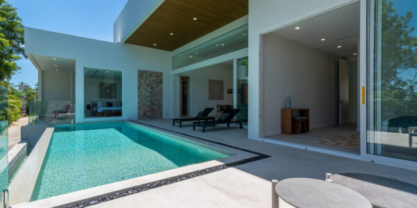 New Luxury 3 Bedroom Villa with Sea View in Bang Por, Koh Samui – For Sale