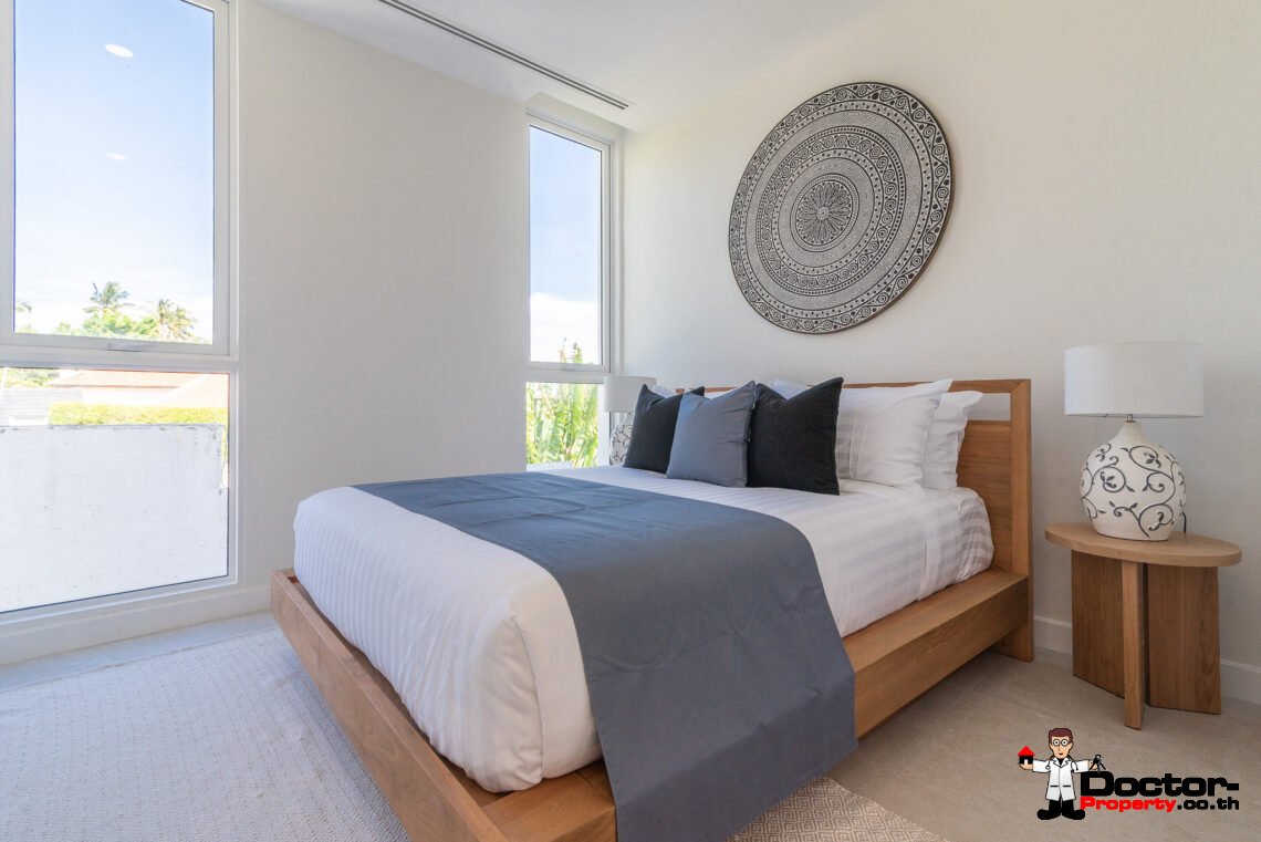 New Luxury 3 Bedroom Villa with Sea View in Bang Por, Koh Samui – For Sale