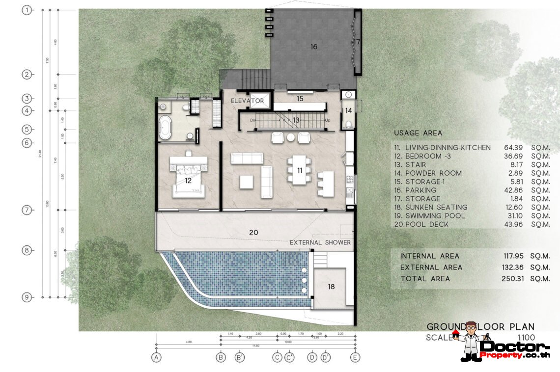 New Luxury 4 Bedroom Villa with Sea View in Bang Por, Koh Samui – For Sale