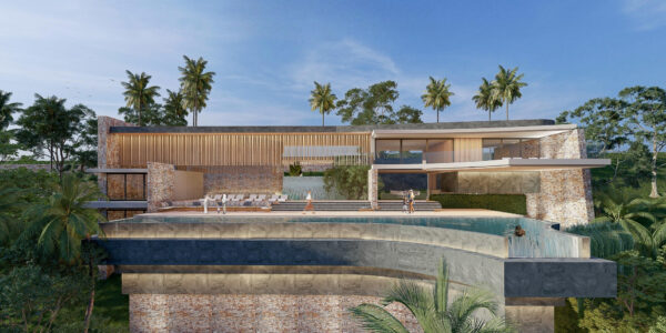 New Luxury 5 Bedroom Villa with Sea View in Bang Por, Koh Samui – For Sale
