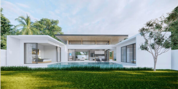 New Modern 3 Bedroom Pool Villa in Bang Por, Koh Samui – For Sale