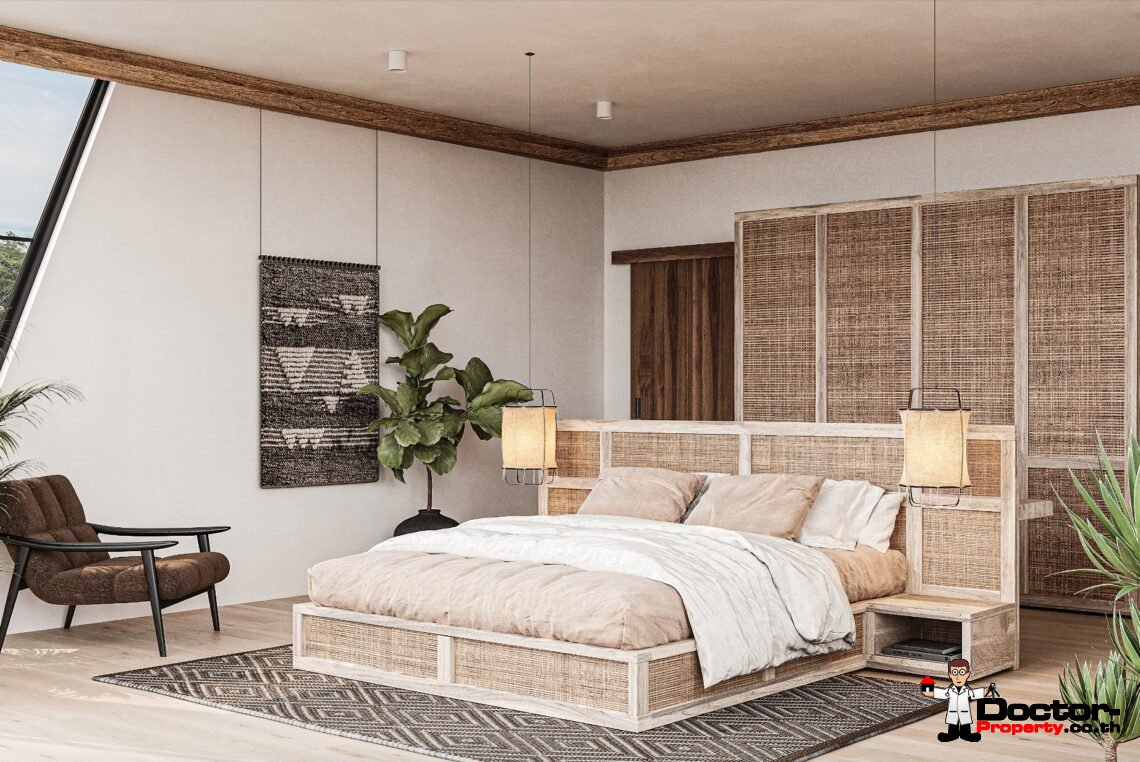 New 3 Bedroom Pool Villa with Seaview – Chaweng Noi, Samui – For Sale