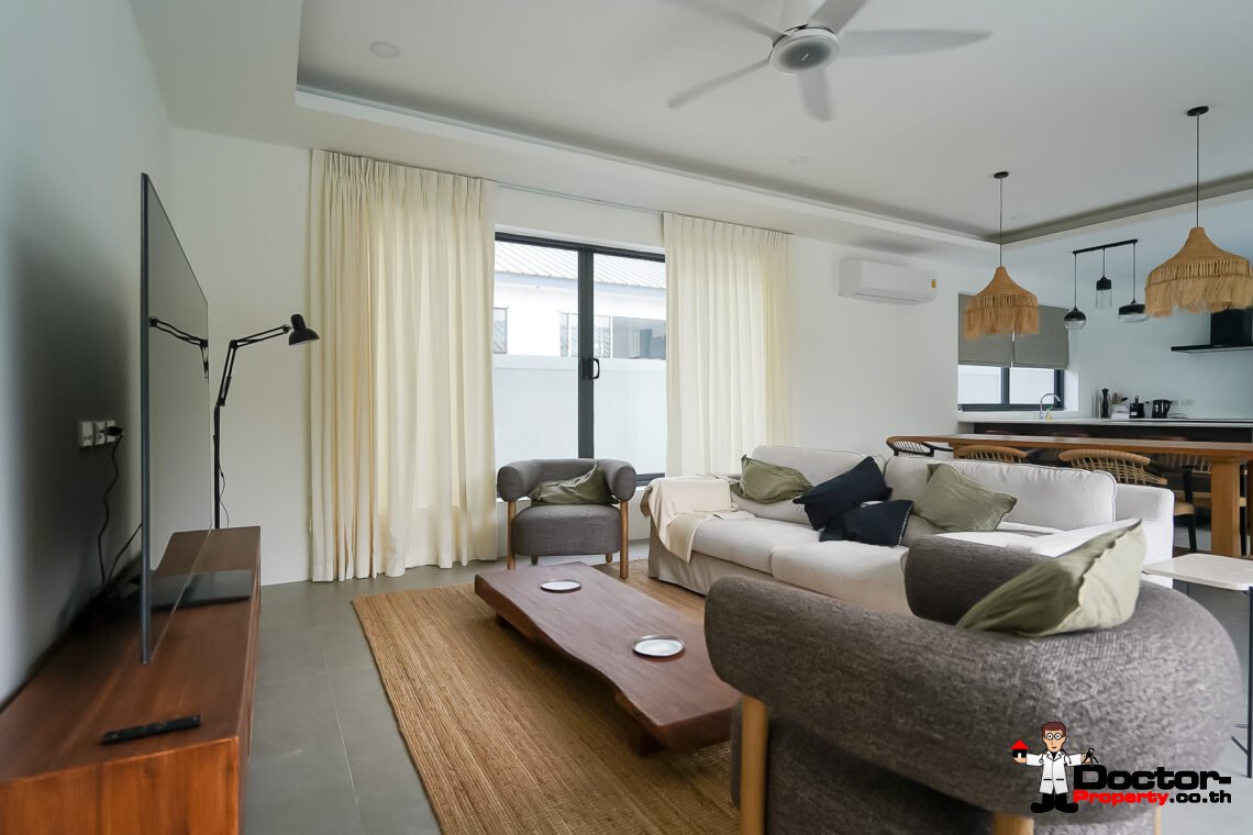 New 3 Bedroom Private Pool Villas in Mae Nam, Koh Samui – For Sale
