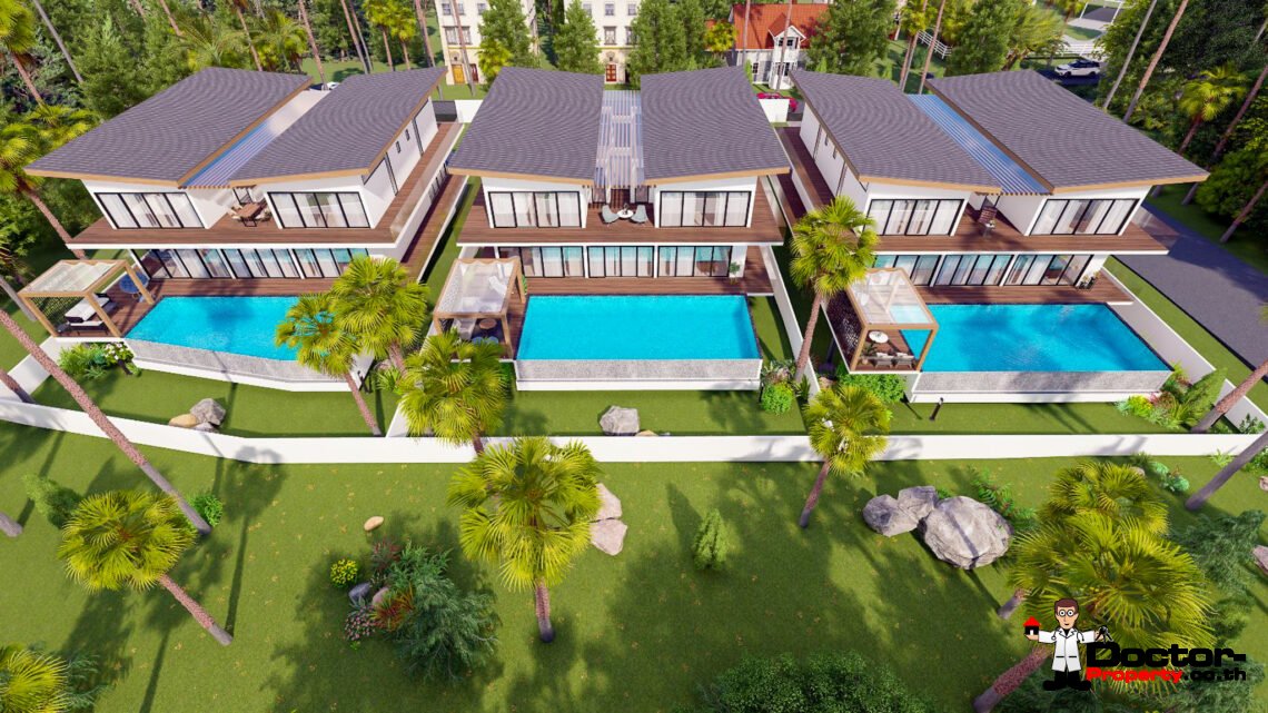 Luxurious 5 Bedroom with Stunning Sea View in Bophut, Koh Samui – For Sale