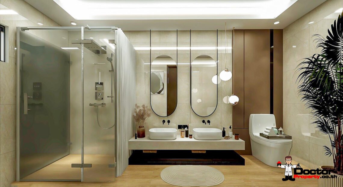 Luxurious 5 Bedroom with Stunning Sea View in Bophut, Koh Samui – For Sale