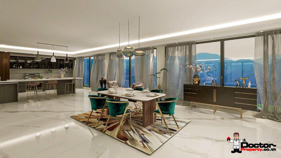 Luxurious 5 Bedroom with Stunning Sea View in Bophut, Koh Samui – For Sale