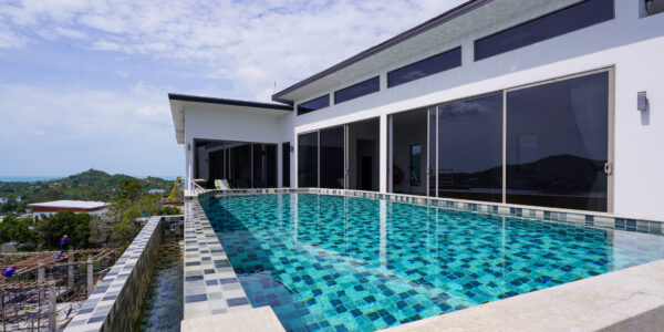 New Luxury 5 Bedroom with Sea View Villa in Bo Phut, Koh Samui – For Sale