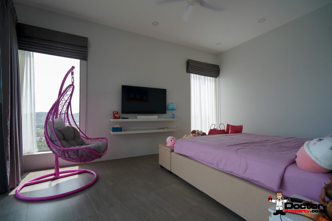 New Luxury 5 Bedroom with Sea View Villa in Bo Phut, Koh Samui – For Sale