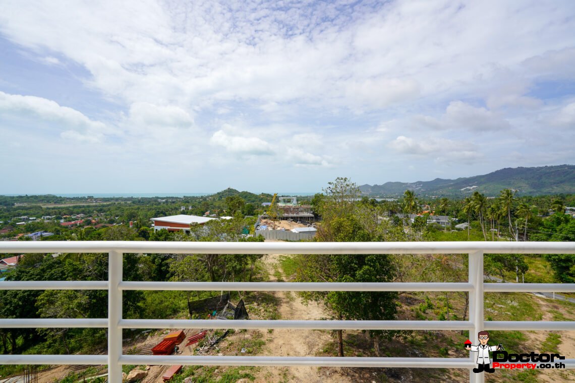 New Luxury 5 Bedroom with Sea View Villa in Bo Phut, Koh Samui – For Sale