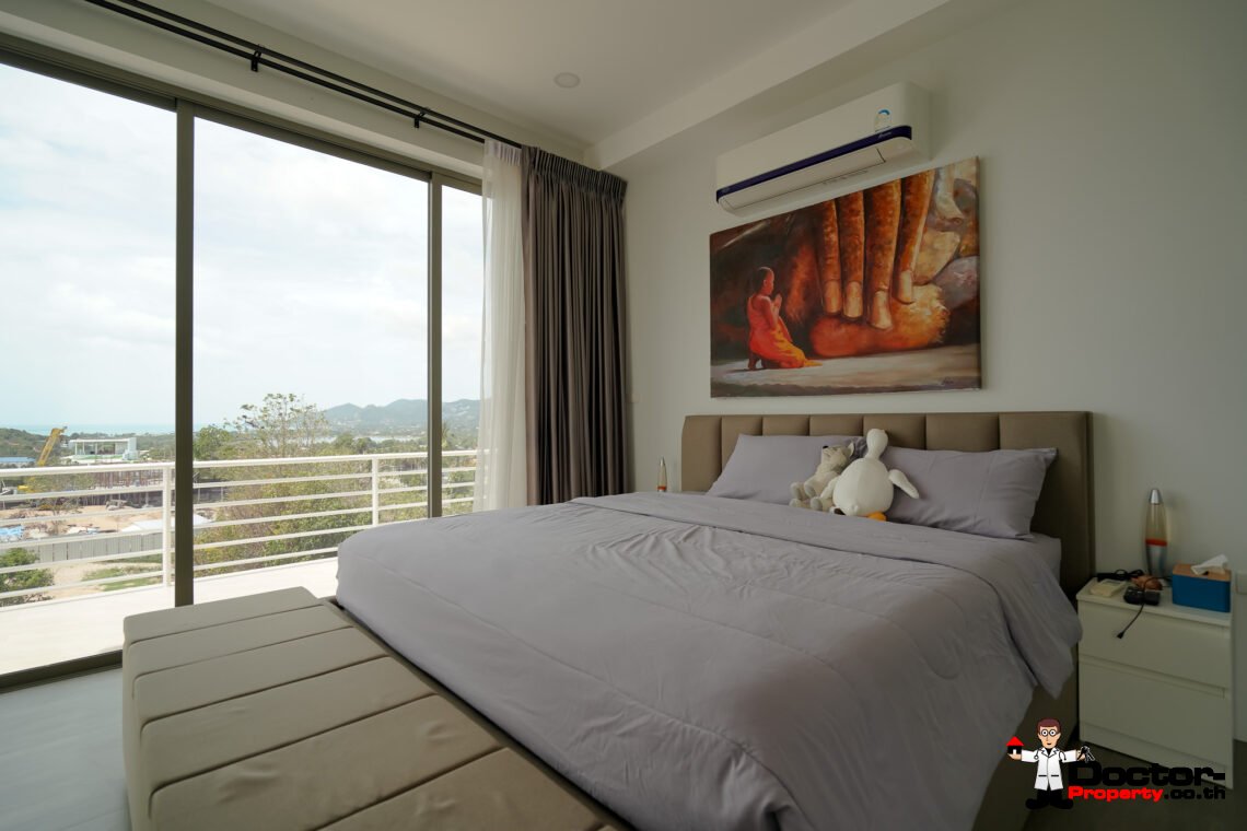 New Luxury 5 Bedroom with Sea View Villa in Bo Phut, Koh Samui – For Sale