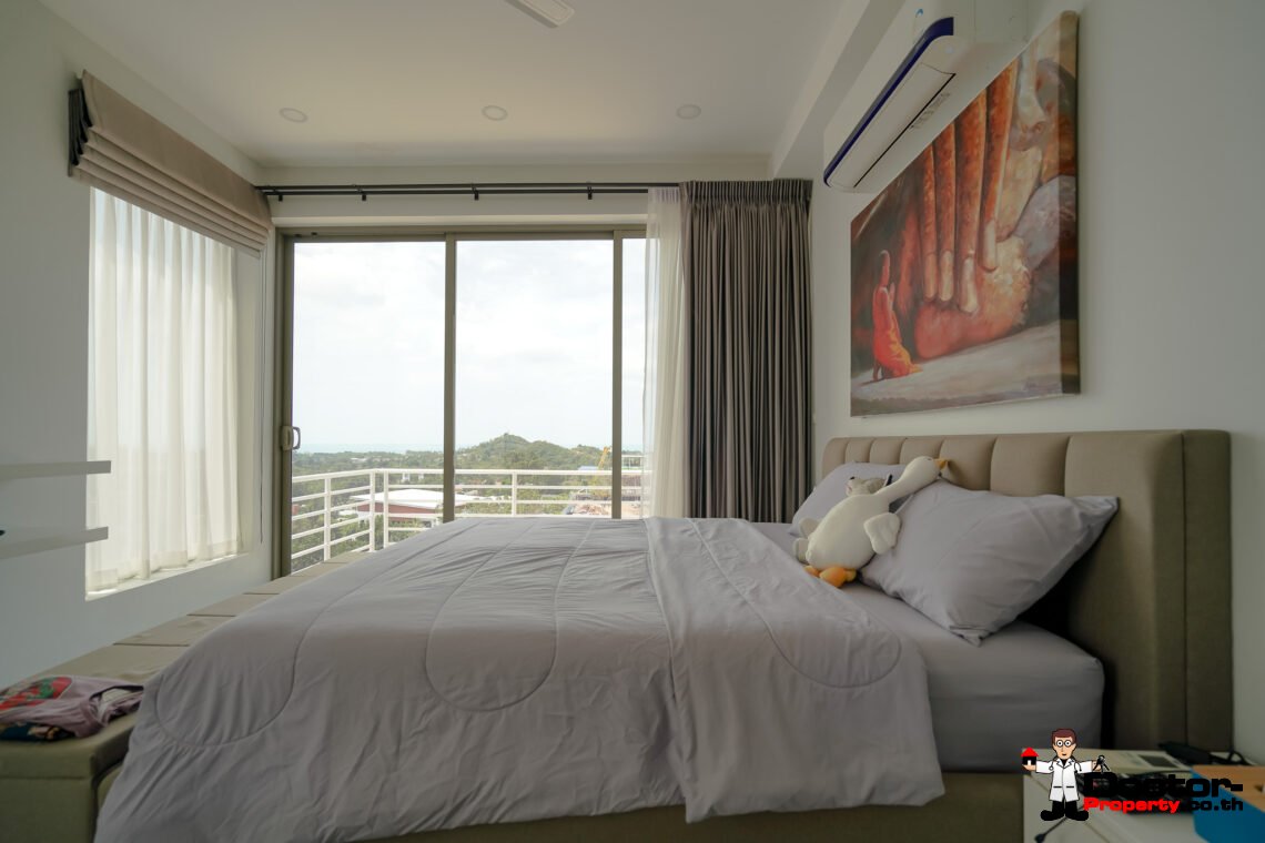 New Luxury 5 Bedroom with Sea View Villa in Bo Phut, Koh Samui – For Sale