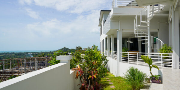 New Luxury 5 Bedroom with Sea View Villa in Bo Phut, Koh Samui – For Sale