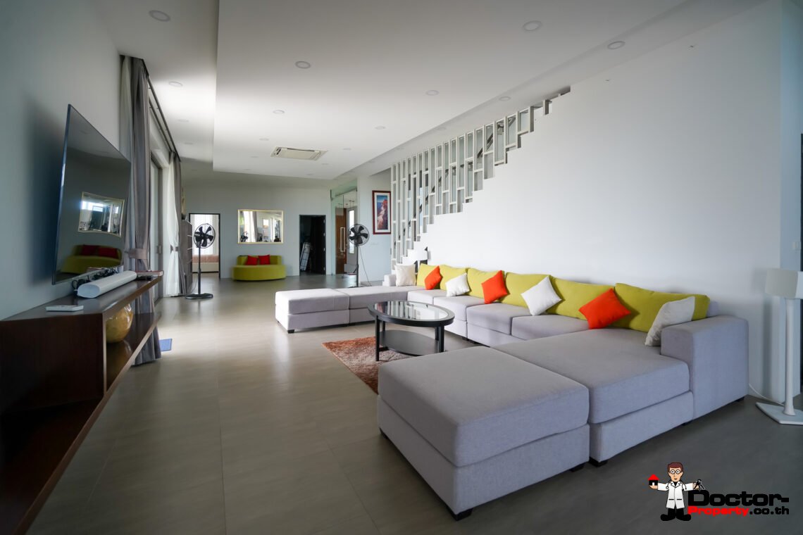 New Luxury 5 Bedroom with Sea View Villa in Bo Phut, Koh Samui – For Sale