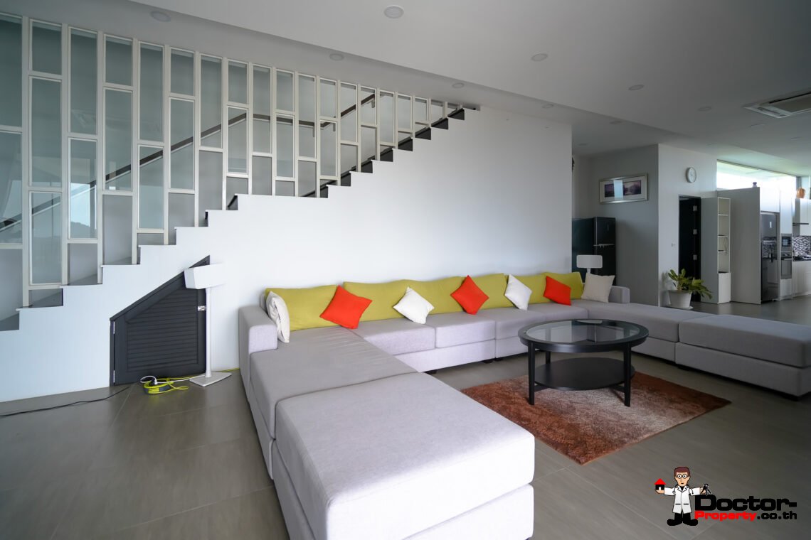 New Luxury 5 Bedroom with Sea View Villa in Bo Phut, Koh Samui – For Sale