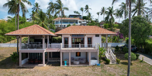 Spacious 5 Bedroom Private Pool Villa with Sea View – Bo Phut, Koh Samui – For Sale