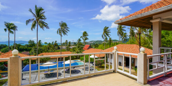 Spacious 5 Bedroom Private Pool Villa with Sea View – Bo Phut, Koh Samui – For Sale