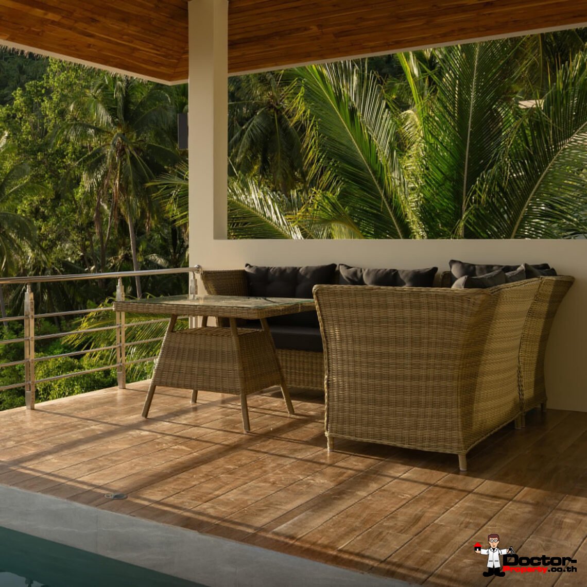 New 3-4 Bedroom Villas with Sea Views in Lamai, Koh Samui – For Sale