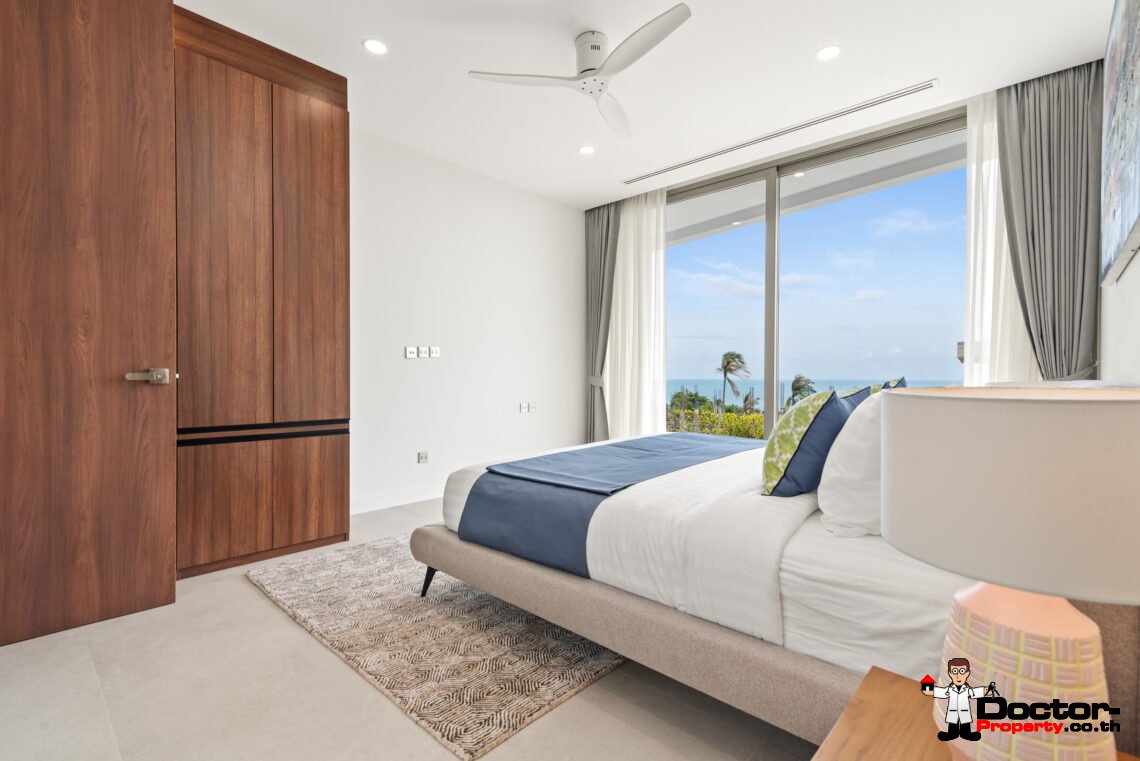 New Luxury 4 Bedroom Villa with Sea View in Bang Por, Koh Samui – For Sale