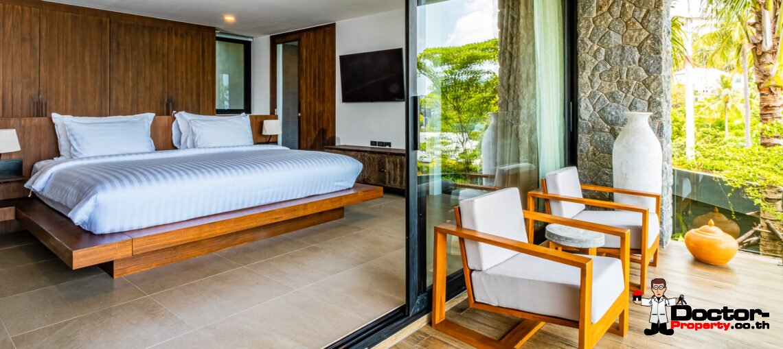 New Luxury 5 Bedroom with Stunning Sea view in Chaweng Noi, Koh Samui – For Sale