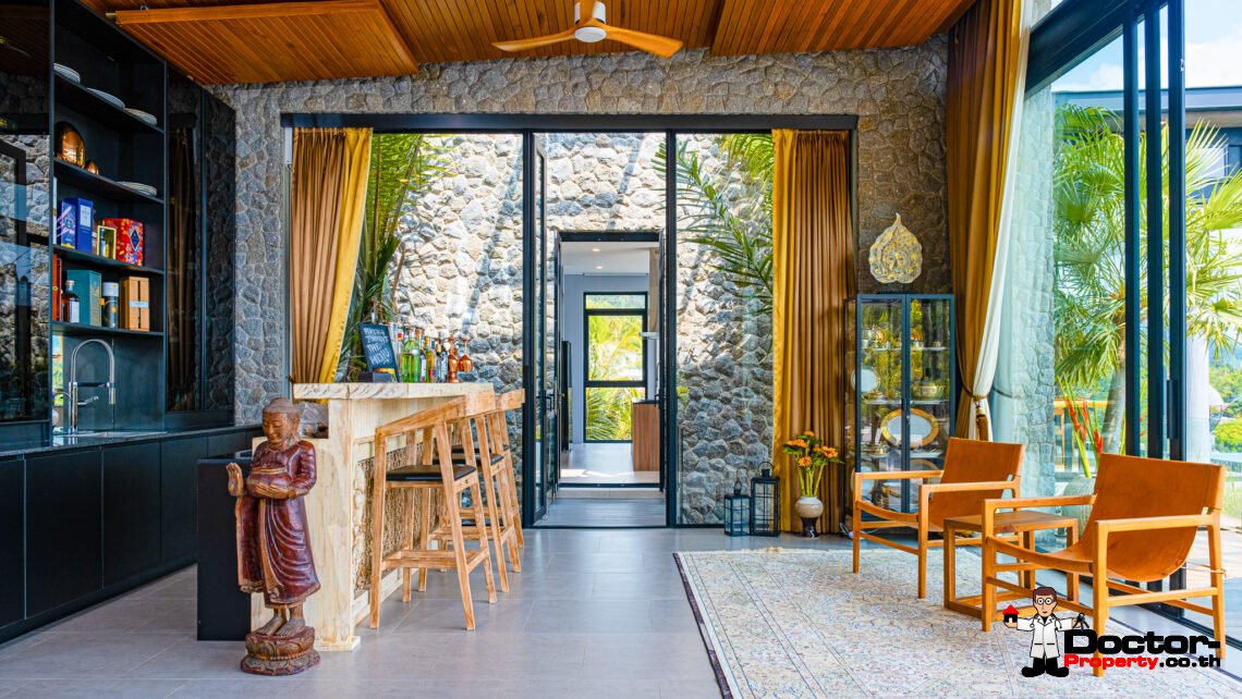 New Luxury 5 Bedroom with Stunning Sea view in Chaweng Noi, Koh Samui – For Sale