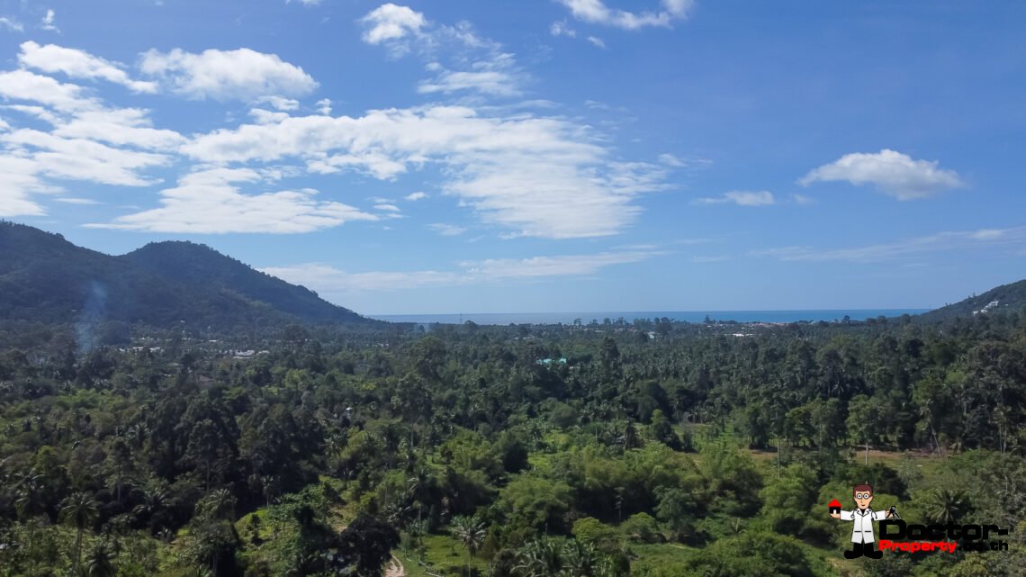 Beautiful Seaview Land 5 Rai in Lamai, Koh Samui – For Sale