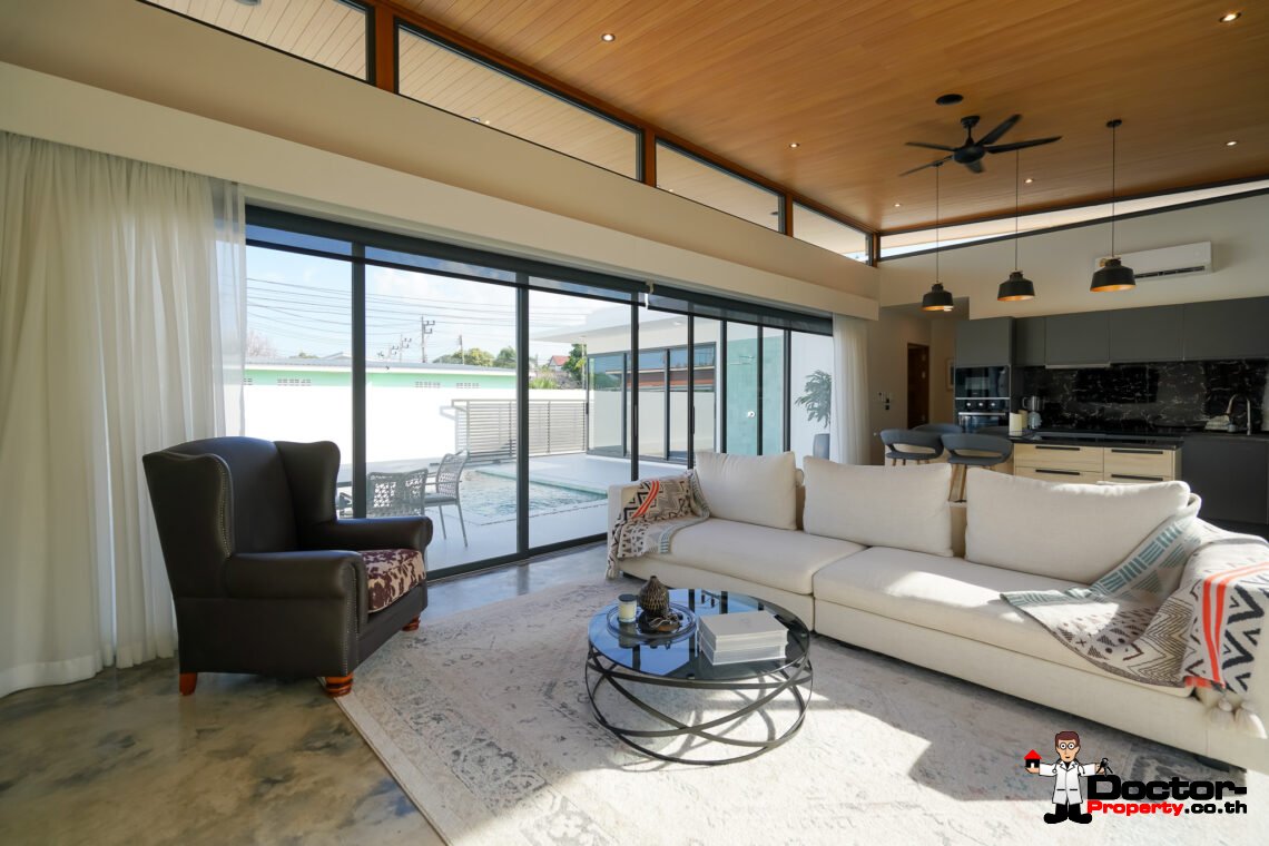 New 3 Bedroom Pool Villa in Bang Rak, Koh Samui – For Sale