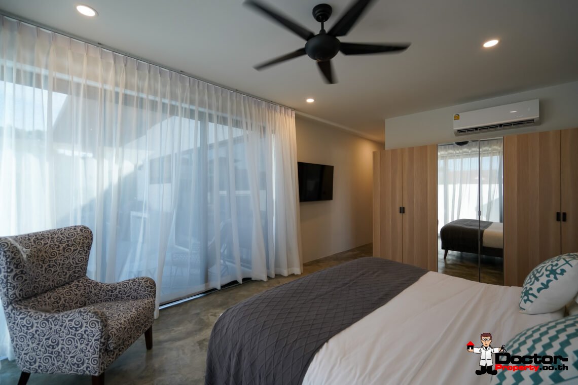 New 3 Bedroom Pool Villa in Bang Rak, Koh Samui – For Sale