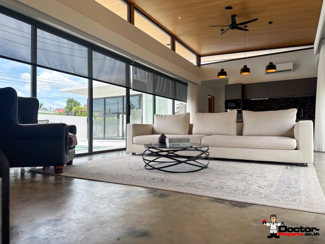 New 3 Bedroom Pool Villa –  Bang Rak, Koh Samui – For Sale