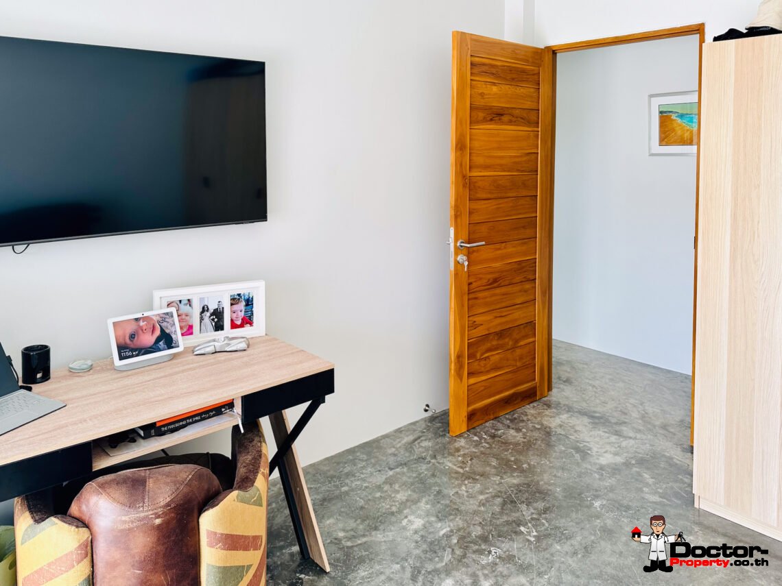 New 3 Bedroom Pool Villa –  Bang Rak, Koh Samui – For Sale