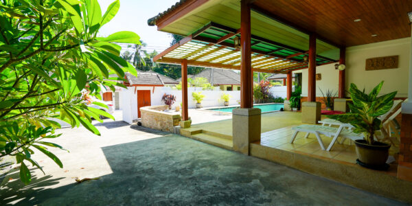 3 Bedroom House with Pool in Quiet Neighbourhood, Nathon, Koh Samui – For Sale