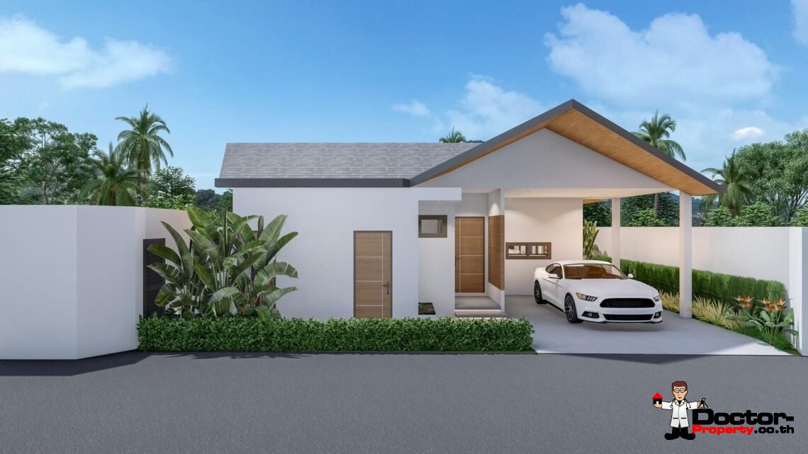 New 3 Bedroom Pool Villas near Fisherman’s Village, Koh Samui – For Sale