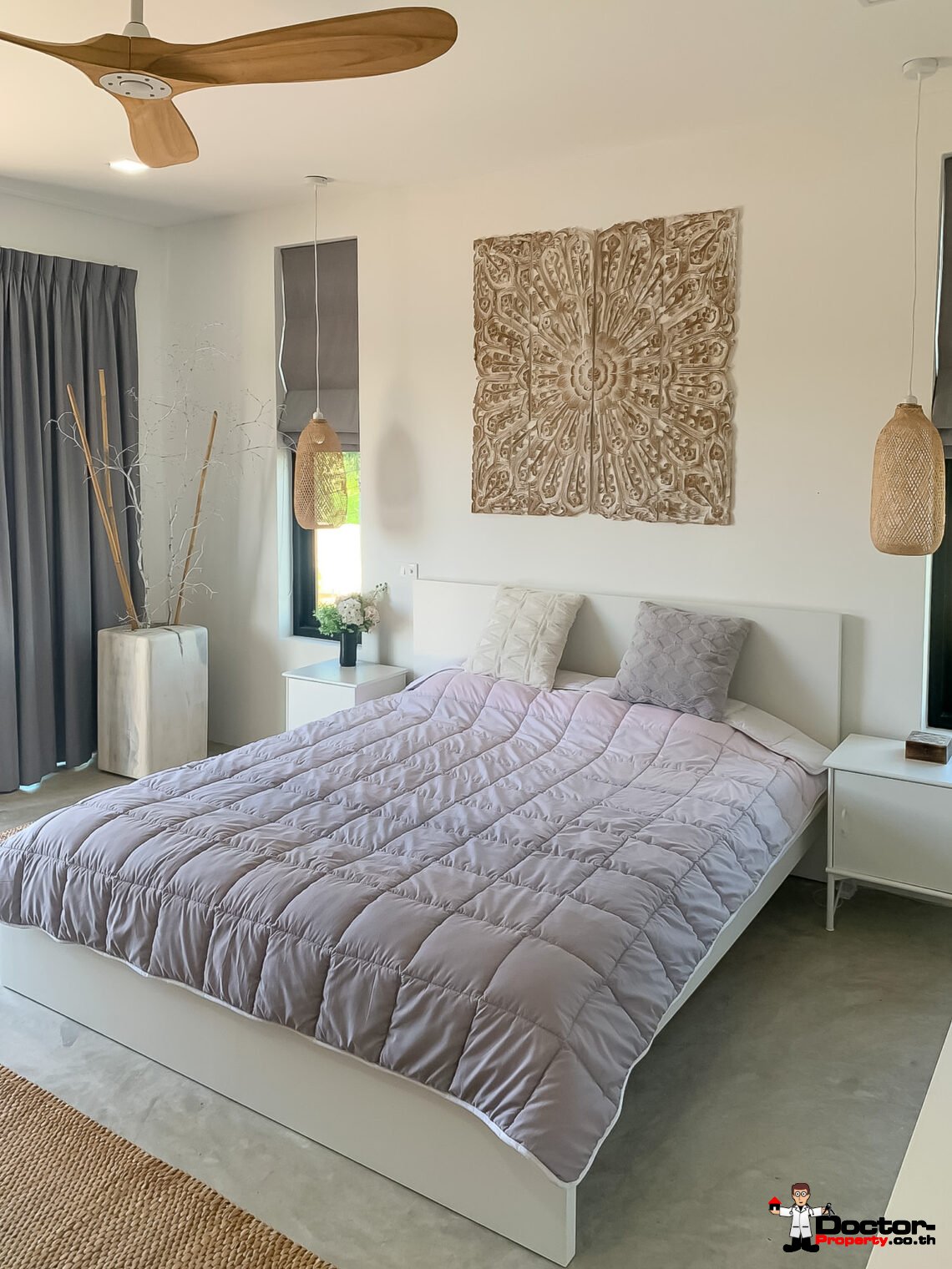 New 2 bedroom Private Pool Villa, Near Fisherman’s Village – Bophut, Koh Samui – For Sale