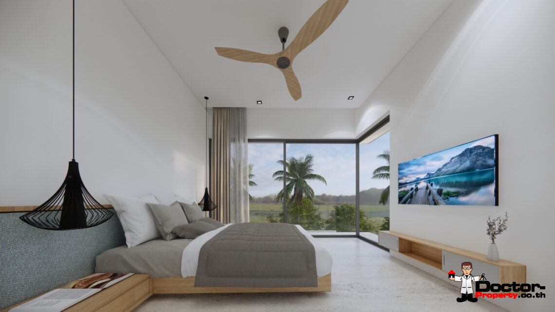 New 3 Bedroom Garden Pool Villa in Chaweng Noi, Koh Samui – For Sale