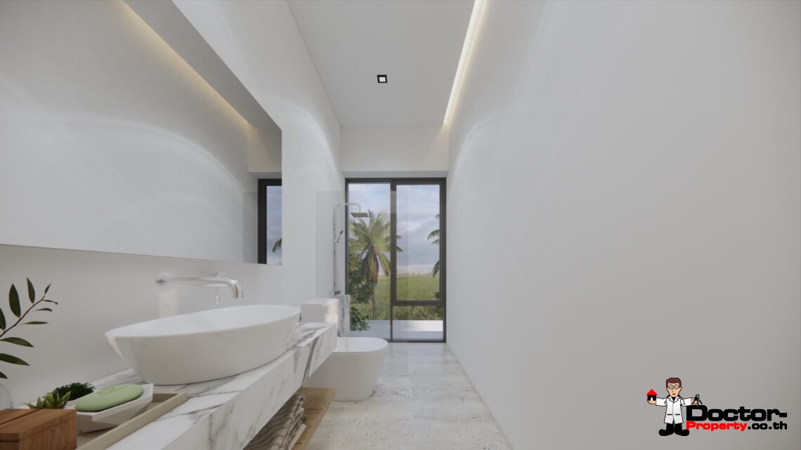 New 3 Bedroom Garden Pool Villa in Chaweng Noi, Koh Samui – For Sale