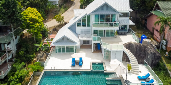 5 Bedroom Villa with Amazing Sea View in Chaweng Noi, Koh Samui – For Sale