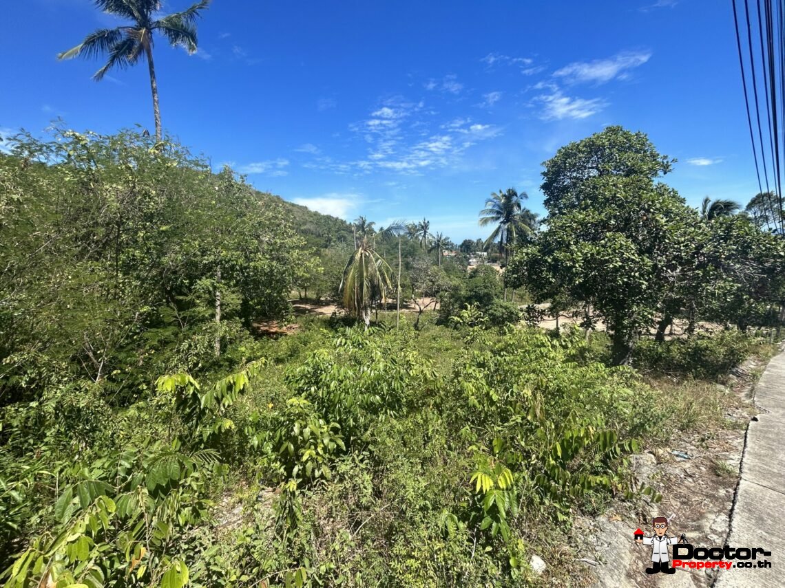 1.6 Rai Sea View Land in Bo Phut, Koh Samui – For Sale