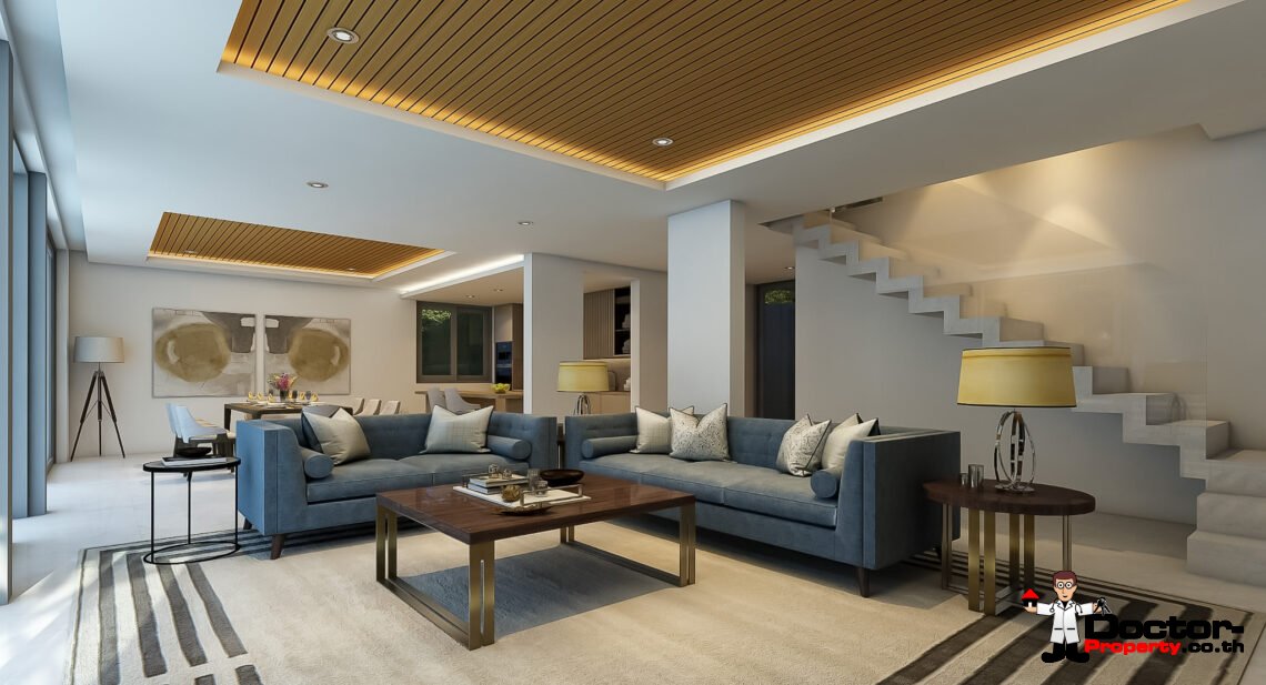 New 4 Bedroom with Stunning Sea View in Bophut, Koh Samui – For Sale