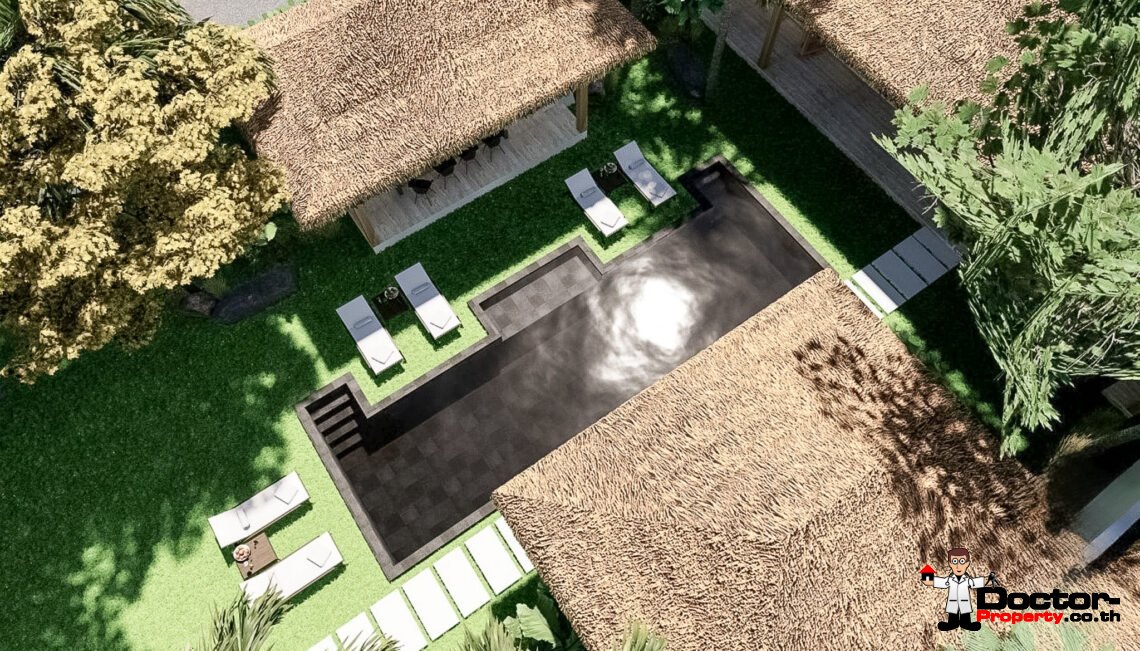 New Balinese 3 Bedroom Pool Villa in Lipa Noi, Koh Samui – For Sale