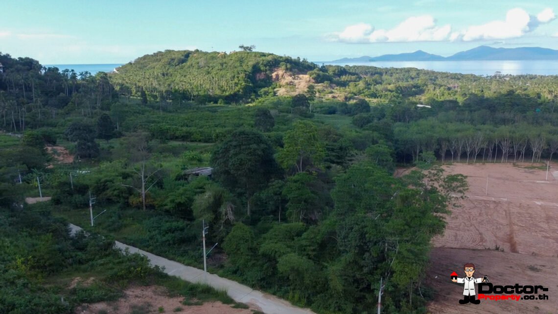 2 Rai 2 Ngan Sea View Land in Mae Nam, Koh Samui – For Sale
