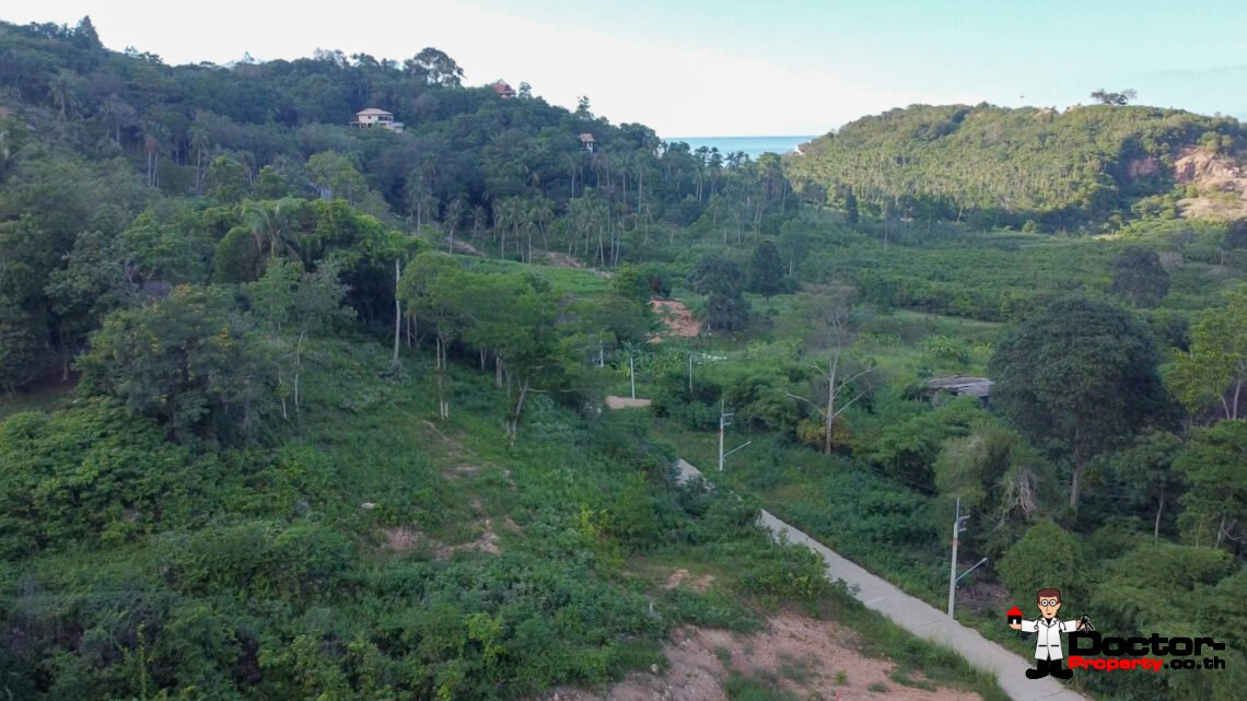 2 Rai 2 Ngan Sea View Land in Mae Nam, Koh Samui – For Sale