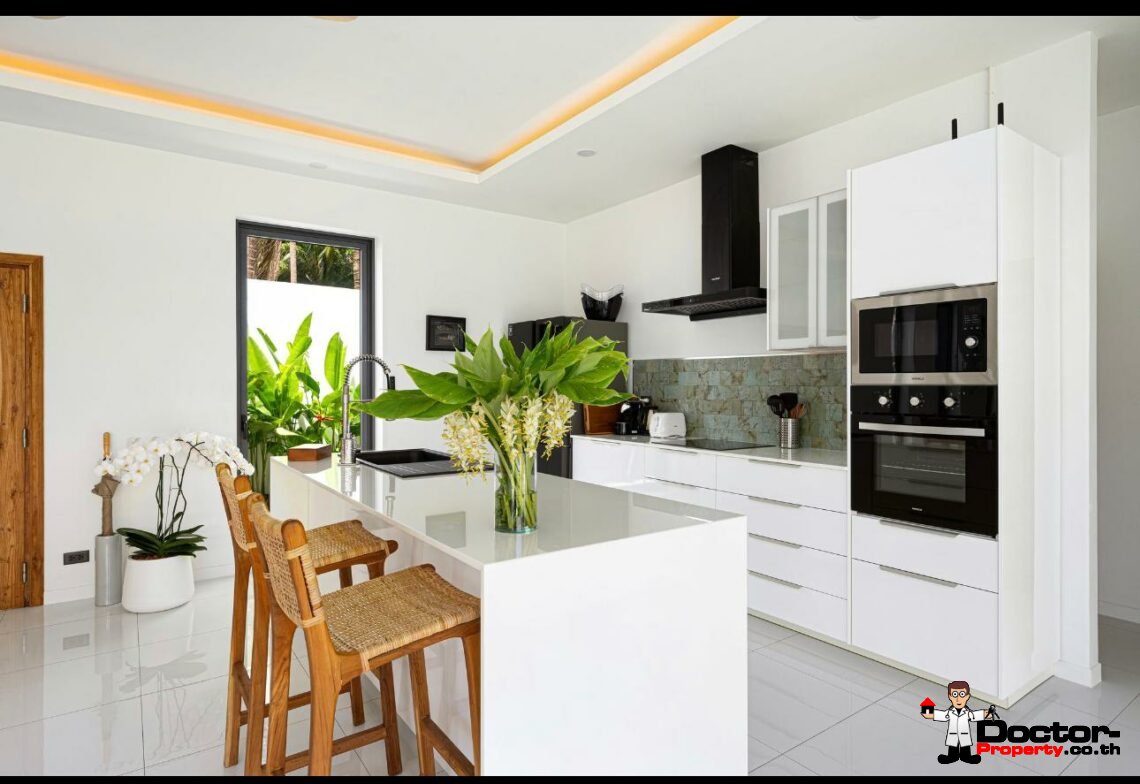 New Balinese 3 Bedroom Garden Villas in Mae Nam, Koh Samui – For Sale