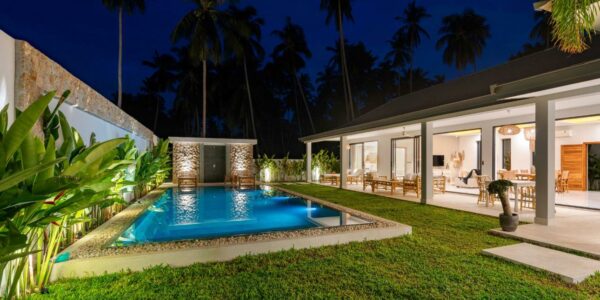 New Balinese 3 Bedroom Garden Villas in Mae Nam, Koh Samui – For Sale