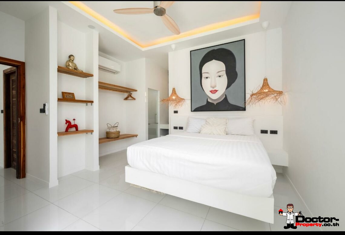 New Balinese 3 Bedroom Garden Villas in Mae Nam, Koh Samui – For Sale