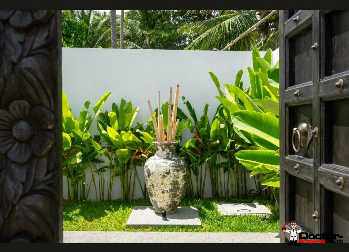 New Balinese 3 Bedroom Garden Villas in Mae Nam, Koh Samui – For Sale