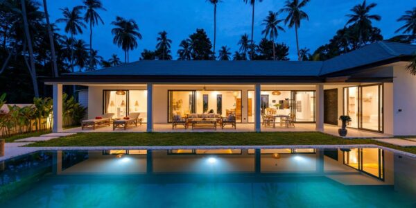 New Balinese 3 Bedroom Garden Villas in Mae Nam, Koh Samui – For Sale