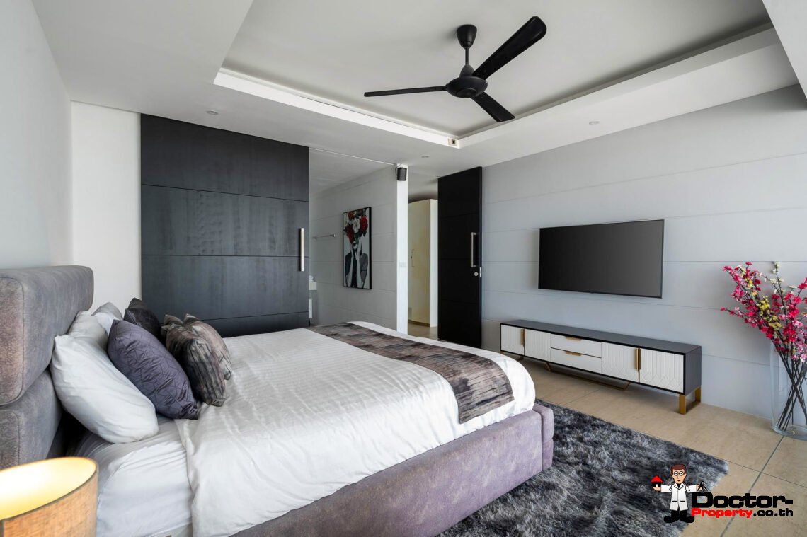 3 Bedroom Villa with Sea View in Chaweng Noi, Koh Samui – For Sale